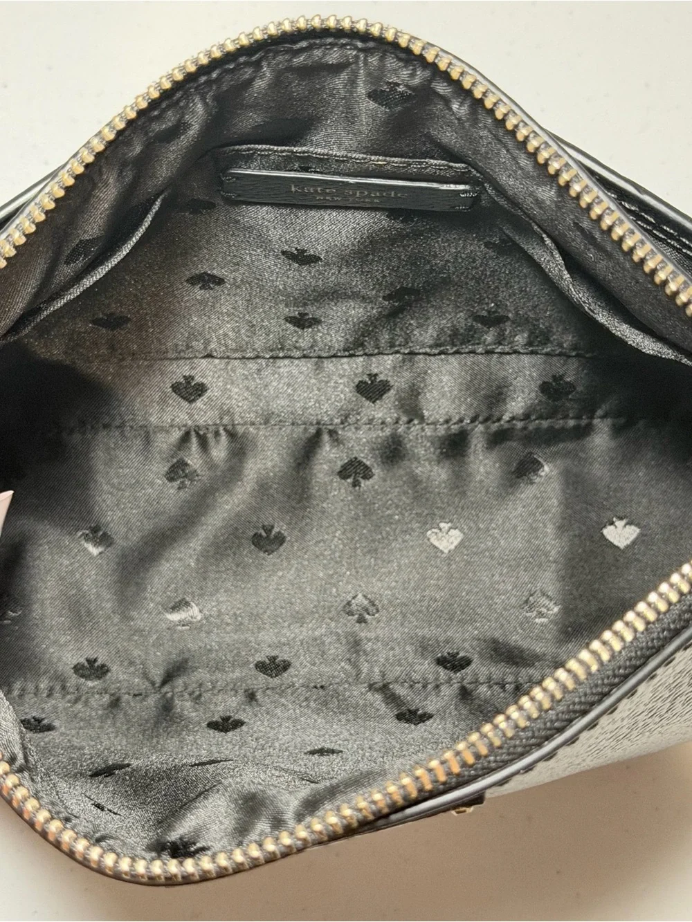 Kate Spade New York Jeanne  Black Leather Crossbody Shoulder Bag